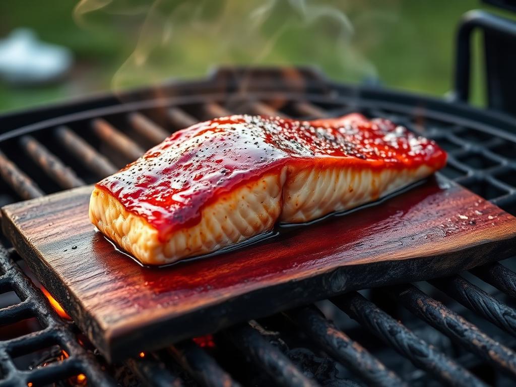 Cedar Plank Salmon — Alaska, United States