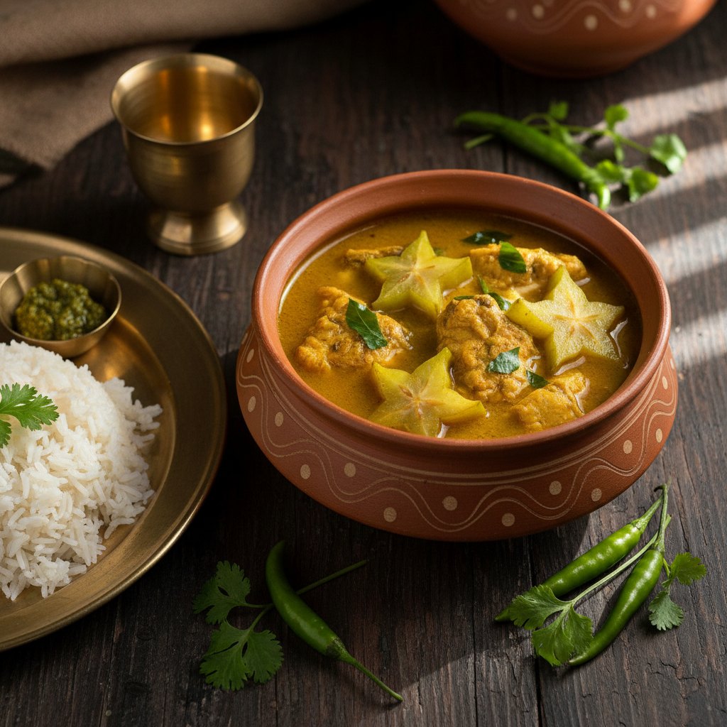 Kordoi Tenga (Star Fruit Sour Curry) — Assam, India