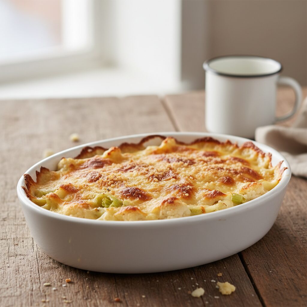 Cold-Climate Cauliflower and Cheese Bake — Australian Capital Territory, Australia