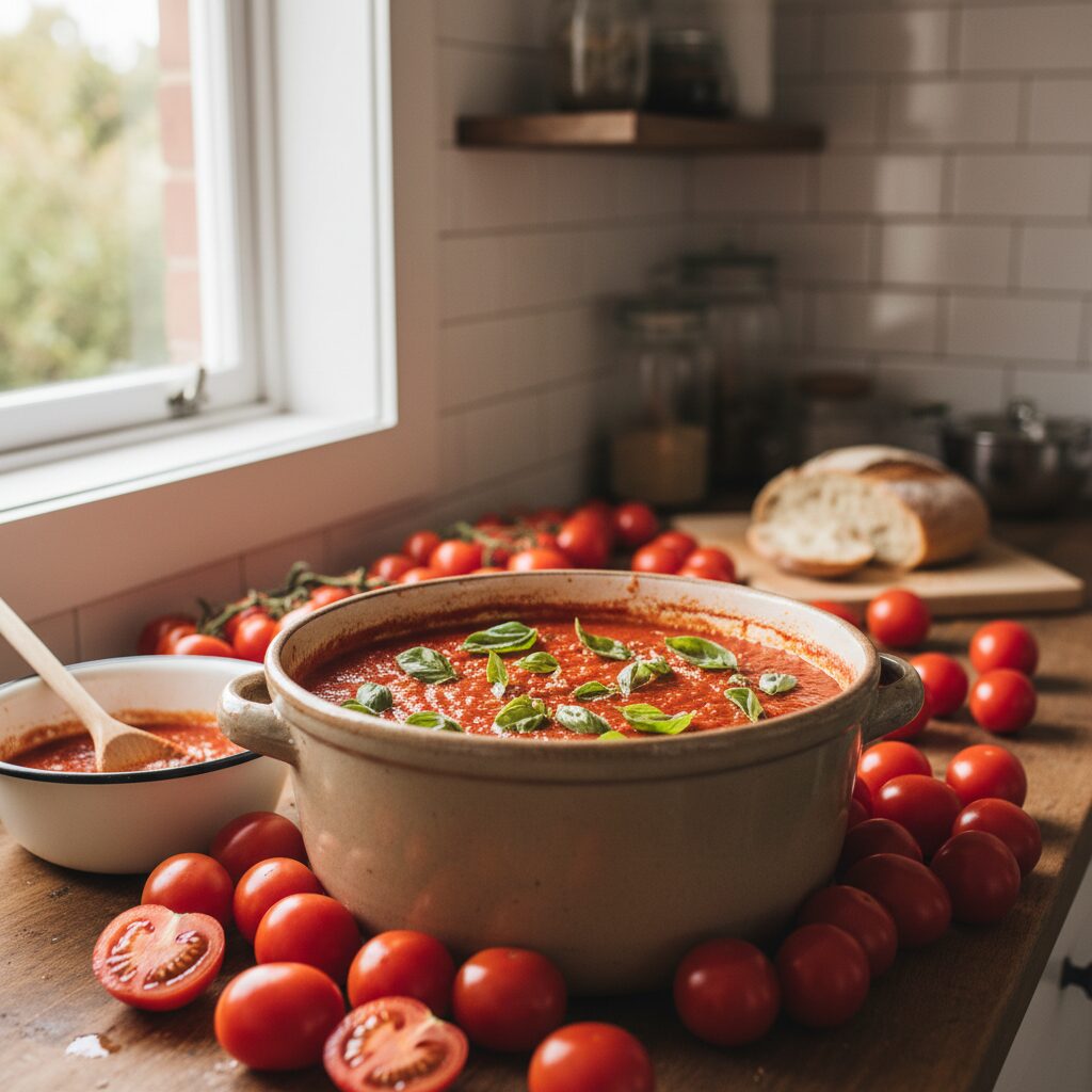 Italian-Australian Tomato Passata Day Sauce — Australian Capital Territory, Australia