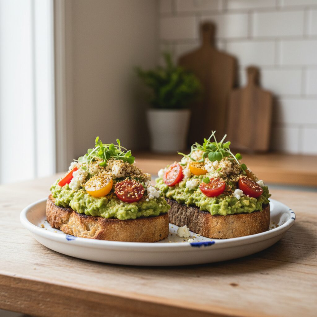 Cafe-Style Smashed Avocado on Sourdough — Australian Capital Territory, Australia