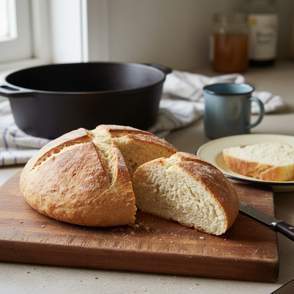 Camp Oven Damper — New South Wales, Australia