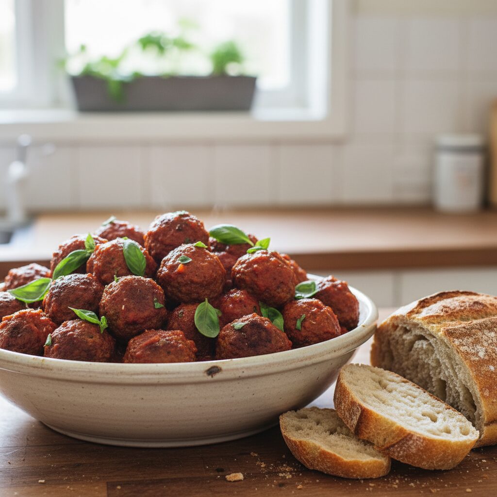 Italian-Australian Sunday Sugo with Meatballs โ New South Wales, Australia