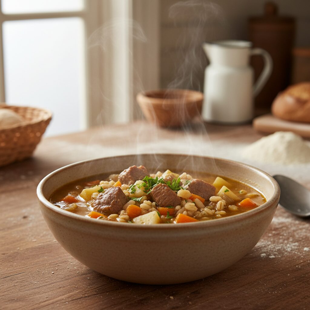 New England Lamb and Barley Soup โ New South Wales, Australia