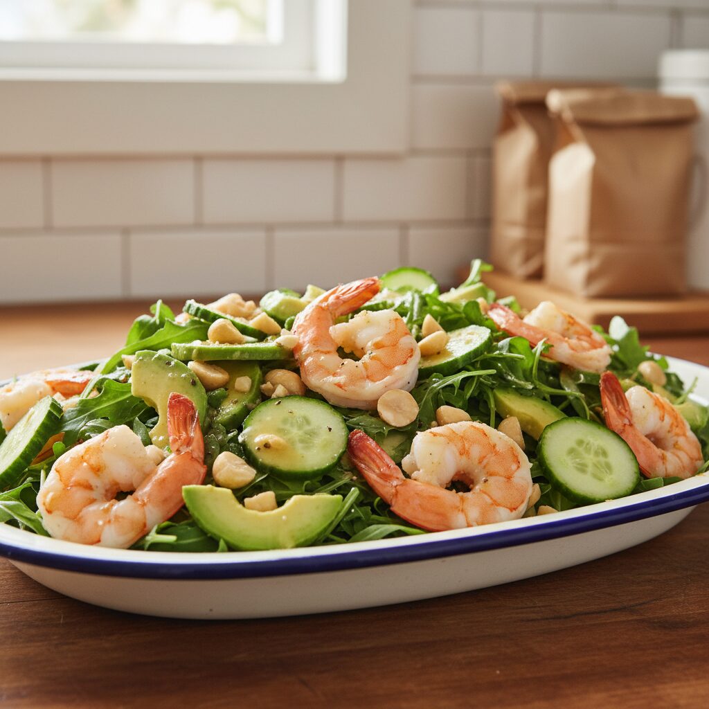 Northern Rivers Avocado and Prawn Salad — New South Wales, Australia