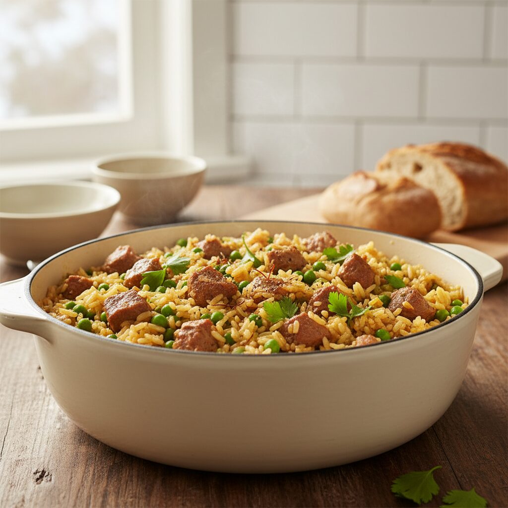 Riverina Lamb and Rice Pilaf — New South Wales, Australia