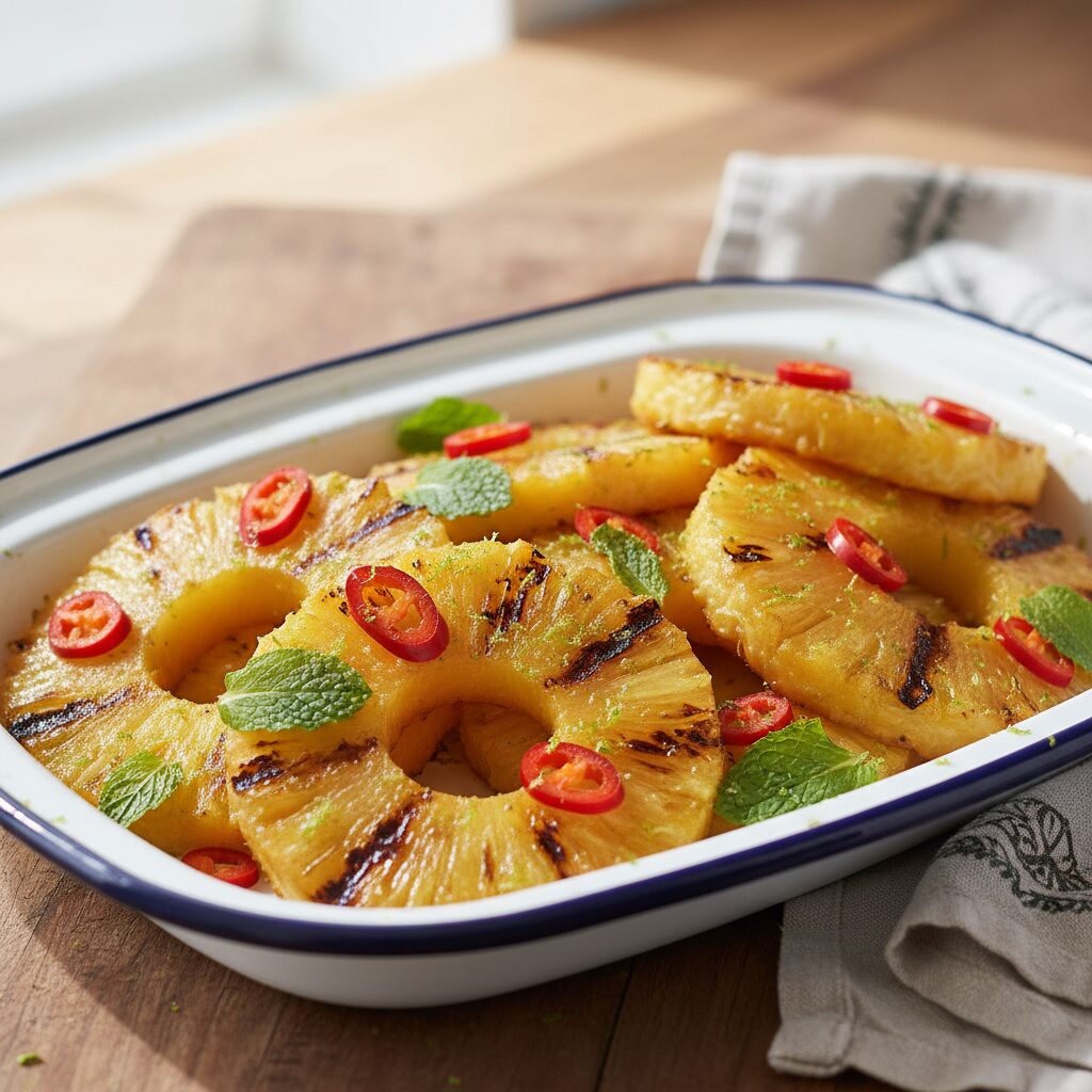 Grilled Pineapple with Lime and Chilli โ Northern Territory, Australia