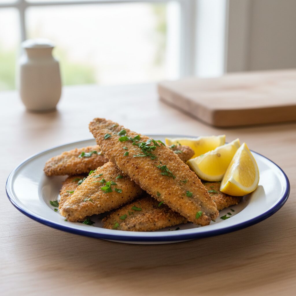 Katherine River Fish Fry with Lemon — Northern Territory, Australia