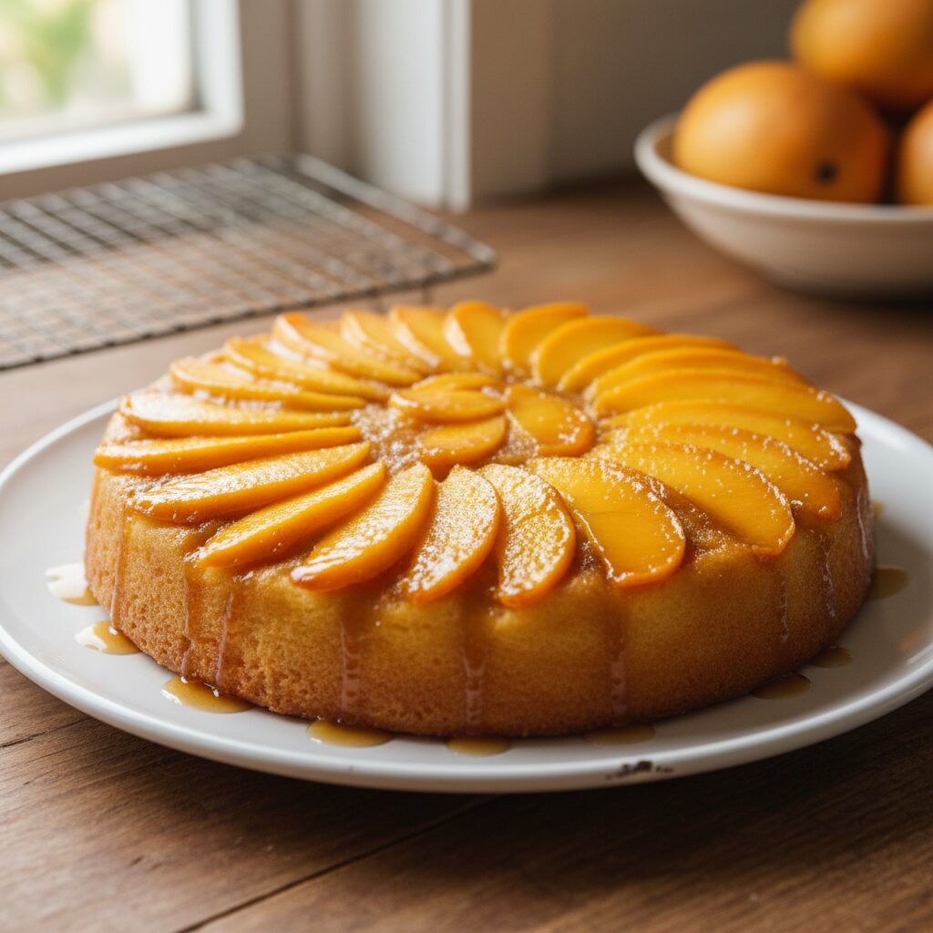 Mango Upside-Down Cake — Northern Territory, Australia