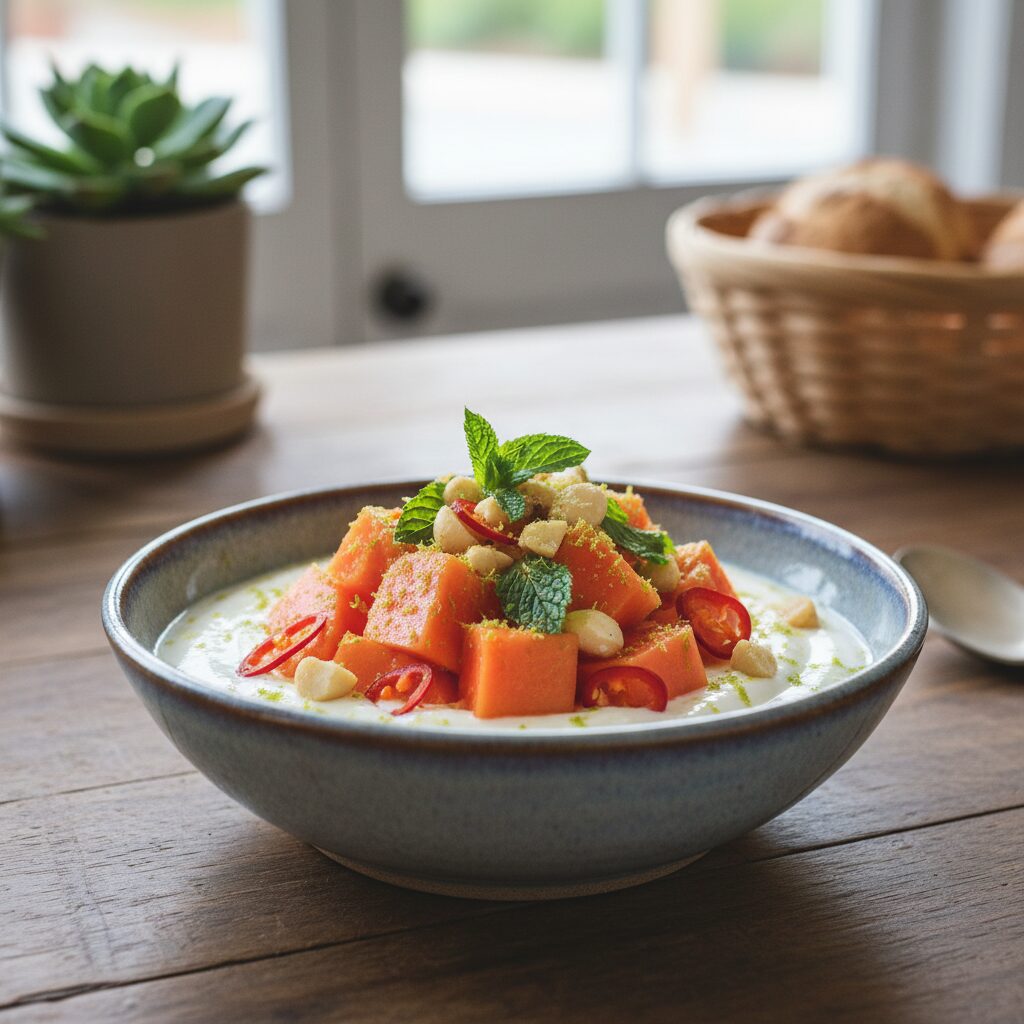 Papaya, Lime and Chilli Breakfast Bowl — Northern Territory, Australia