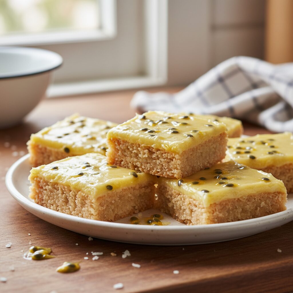 Passionfruit and Coconut Slice — Northern Territory, Australia