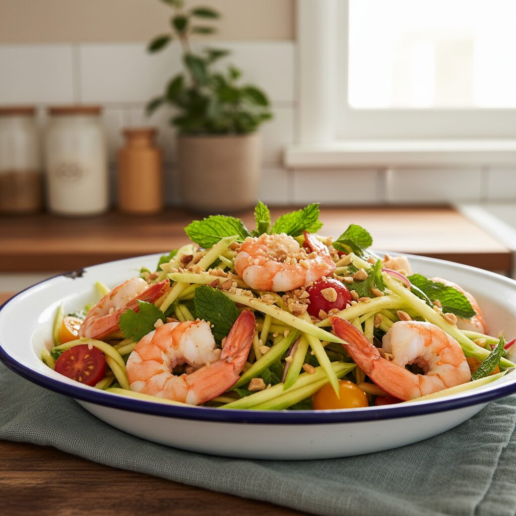 Tropical Prawn and Green Mango Salad — Northern Territory, Australia