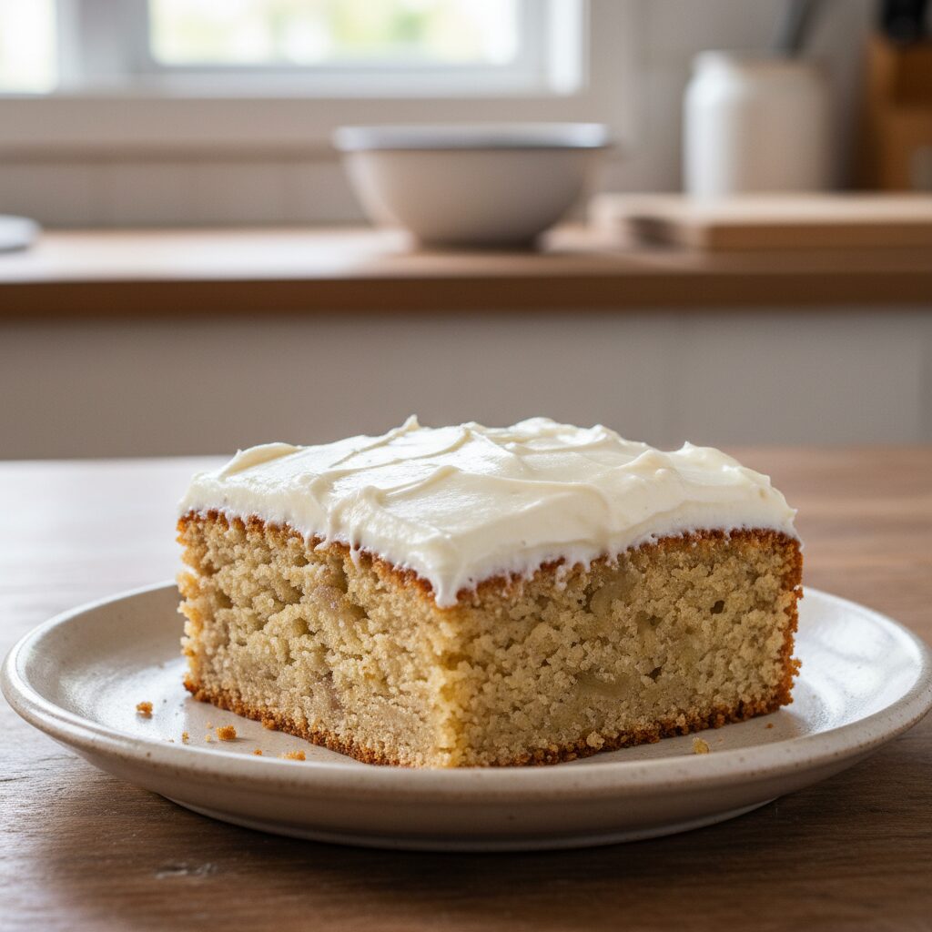 Banana Cake with Cream Cheese Icing — Queensland, Australia