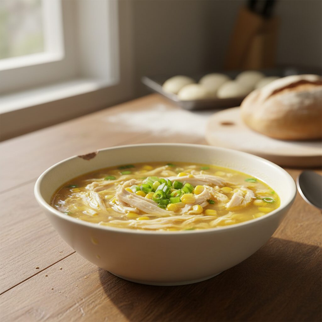 Chicken and Sweet Corn Soup โ Queensland, Australia