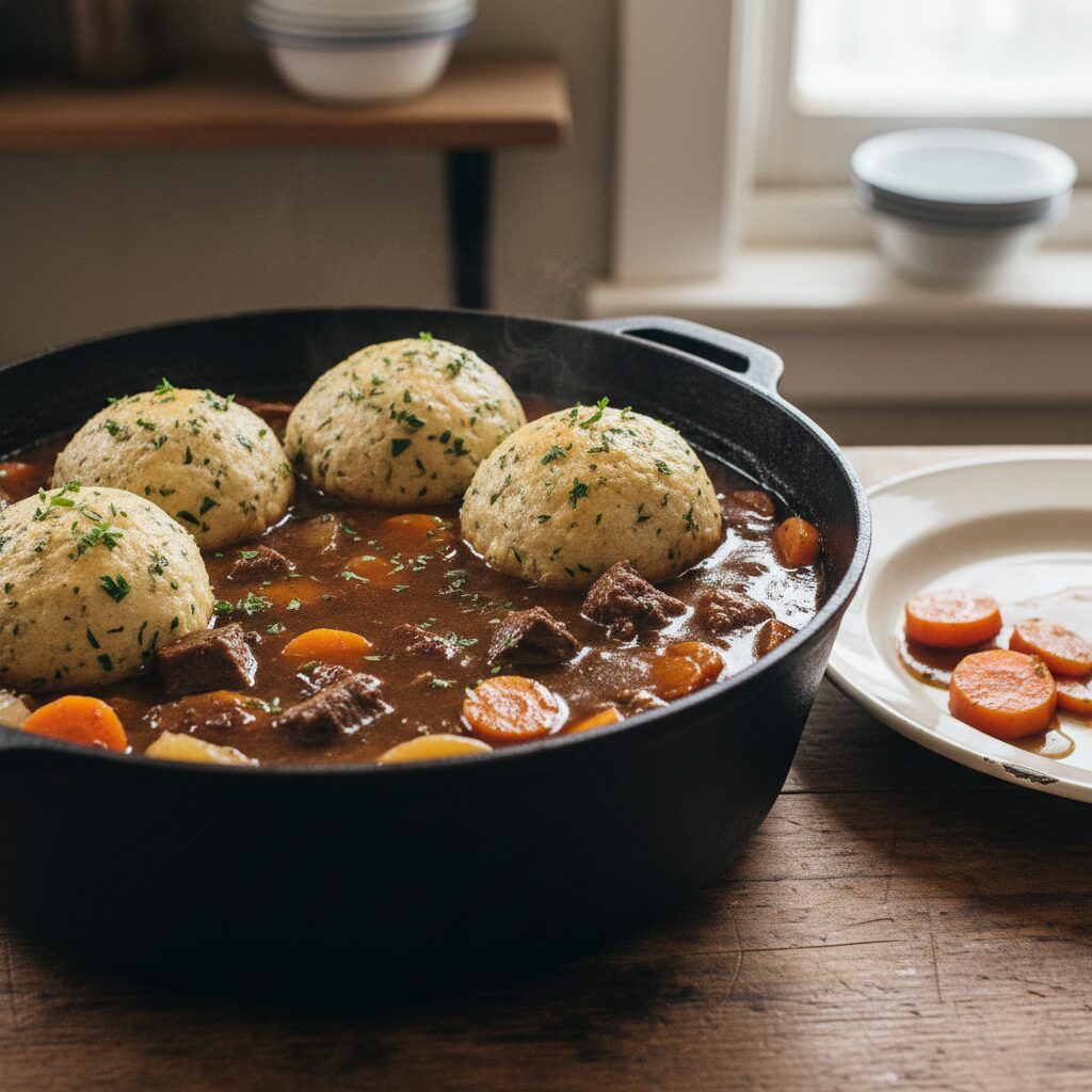 Country Beef Stew with Dumplings — Queensland, Australia