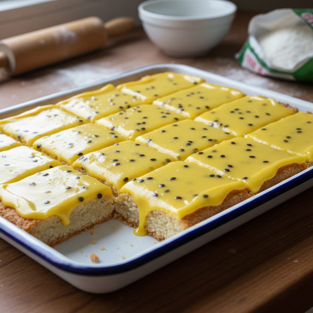Passionfruit Slice — Queensland, Australia