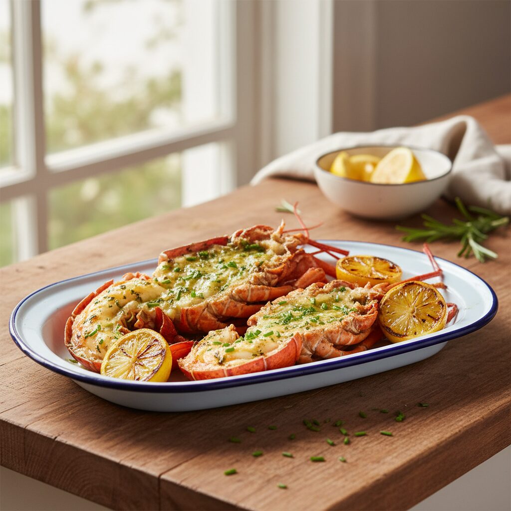 Southern Rock Lobster with Lemon and Butter — South Australia, Australia