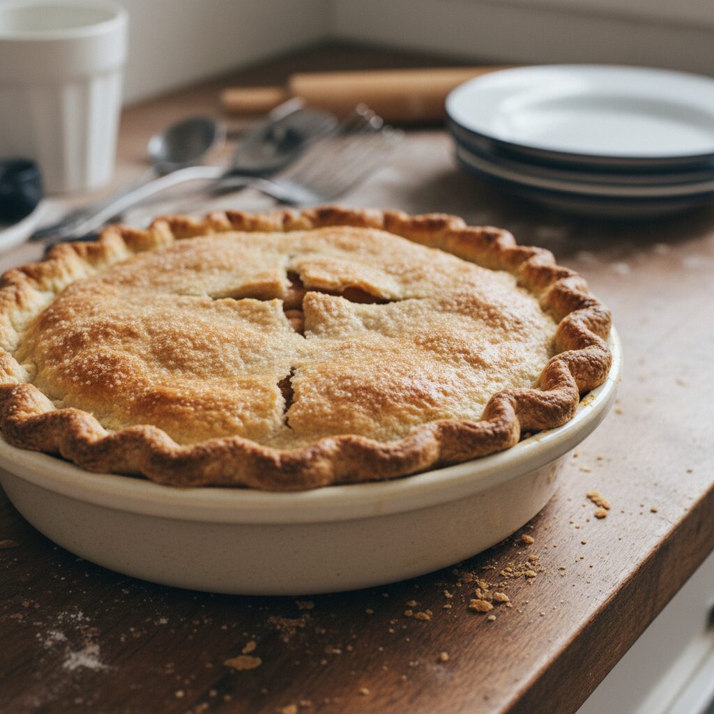 Old-Fashioned Apple Pie with Shortcrust — Tasmania, Australia