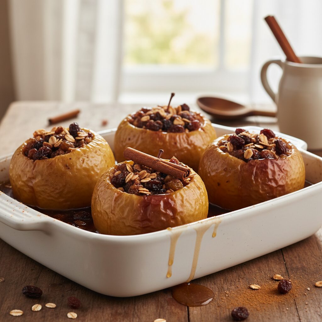 Baked Apples with Sultanas and Cinnamon — Tasmania, Australia