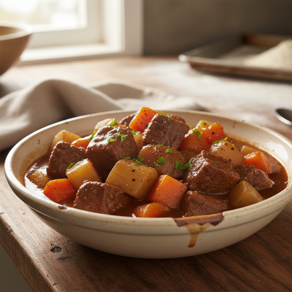 Tasmanian Beef and Root Vegetable Stew — Tasmania, Australia