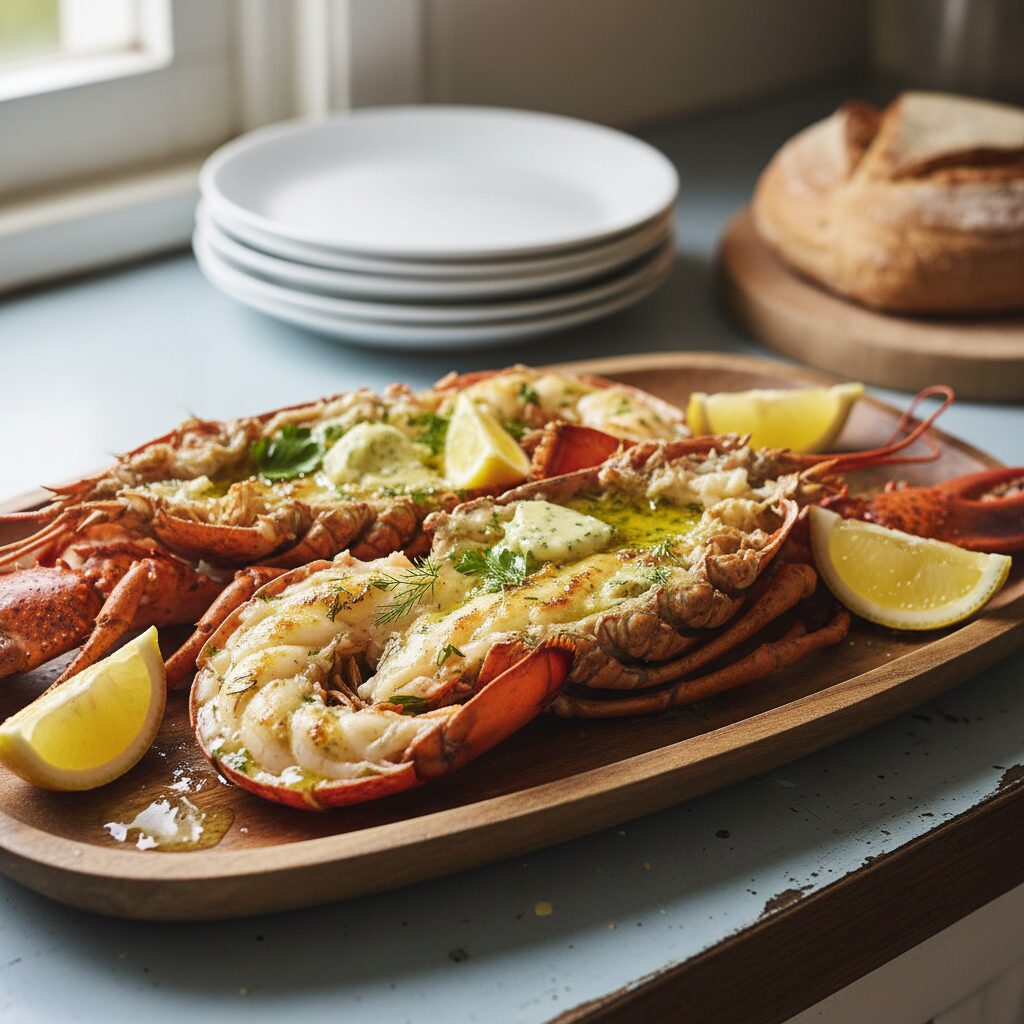 Crayfish with Lemon and Melted Butter โ Tasmania, Australia