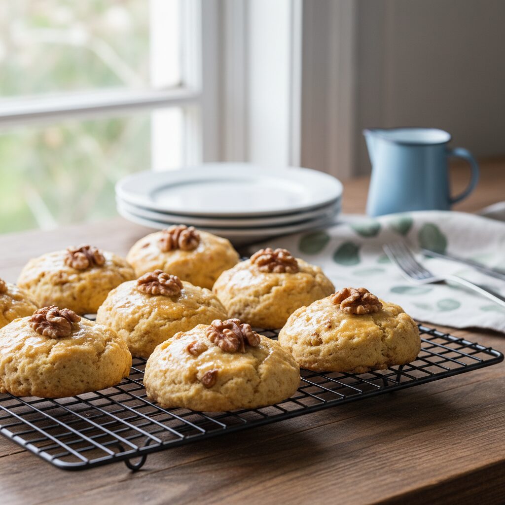 Honey and Walnut Biscuits — Tasmania, Australia
