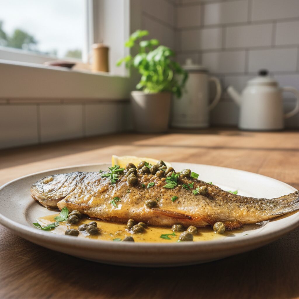 Pan-Fried Trout with Brown Butter — Tasmania, Australia