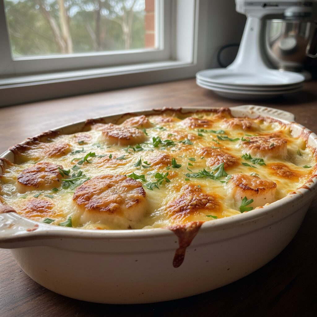 Scallop Mornay Bake — Tasmania, Australia
