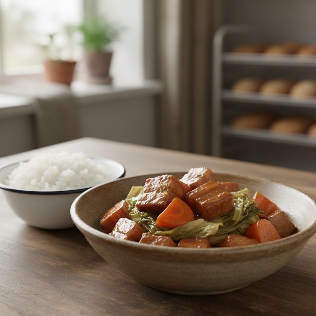 Bendigo-Style Chinese Braised Pork with Vegetables — Victoria, Australia