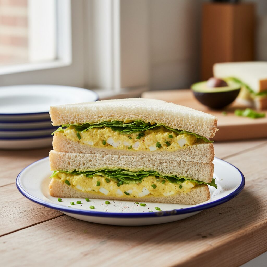 Curried Egg Sandwich โ Victoria, Australia