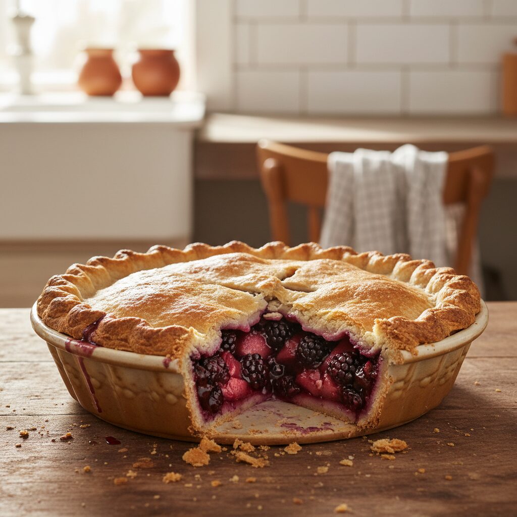 Blackberry and Apple Pie from the Grampians — Victoria, Australia