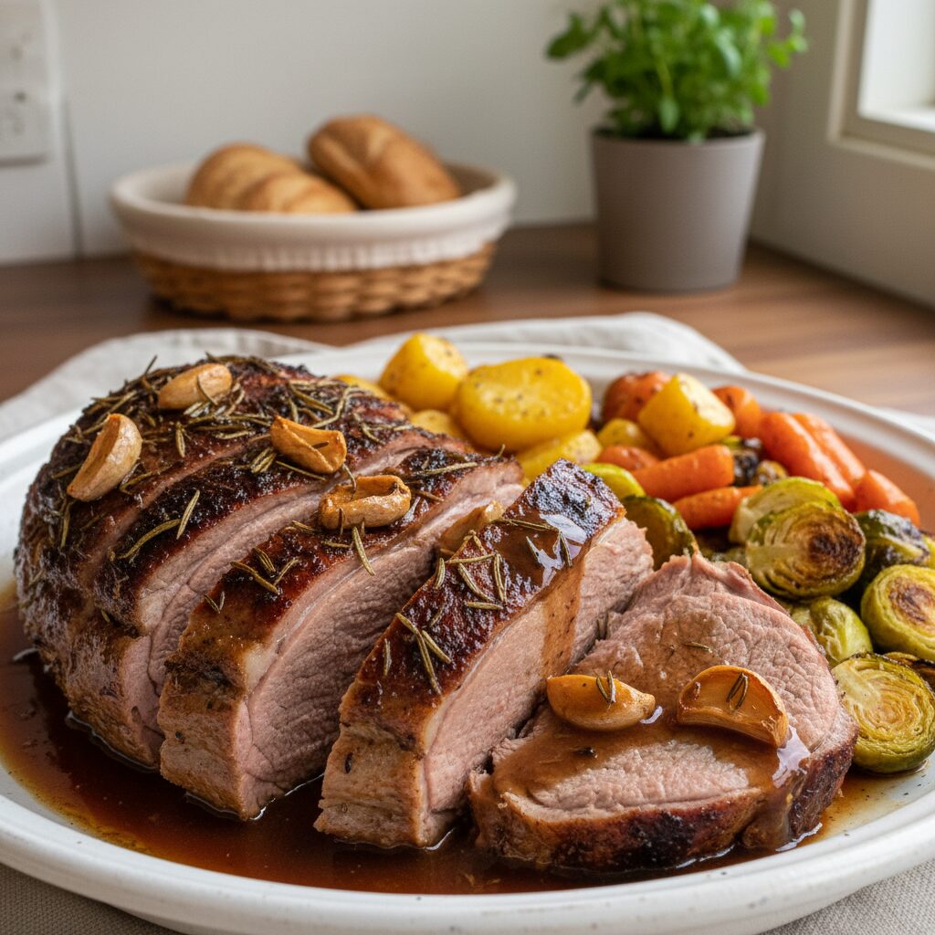 Grampians Roast Lamb with Rosemary and Garlic — Victoria, Australia