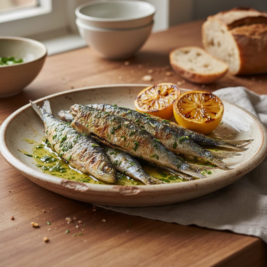 Croatian-Australian Grilled Sardines — Western Australia, Australia