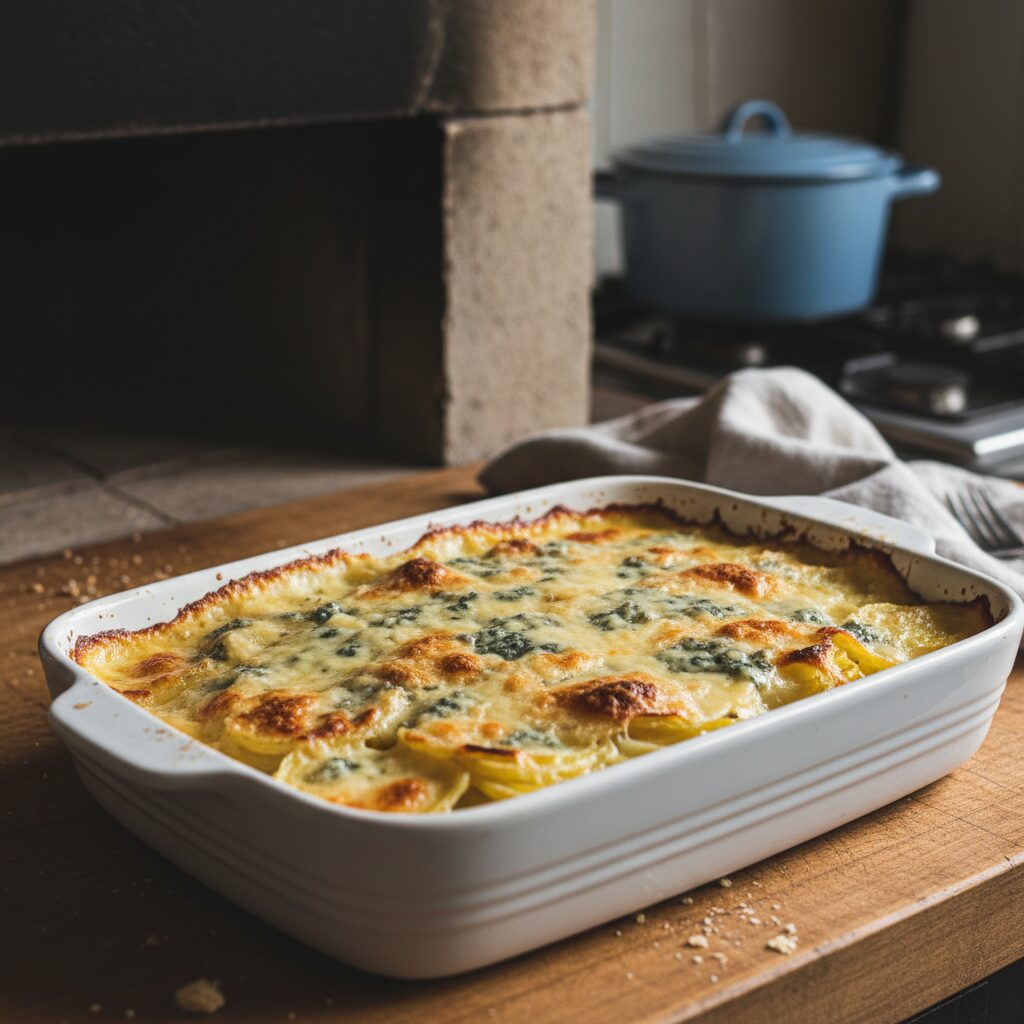 Albany Blue Cheese and Potato Bake — Western Australia, Australia