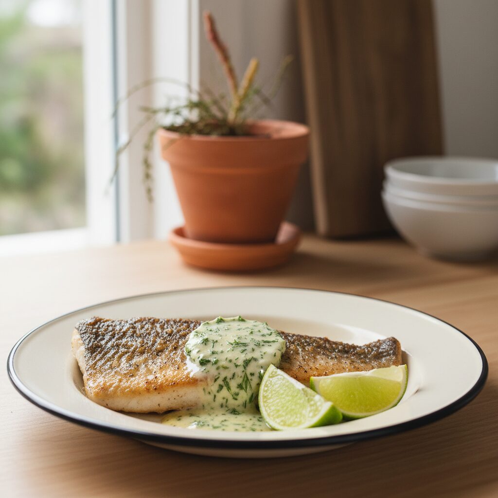 Kimberley Barramundi with Bush Lime Butter — Western Australia, Australia