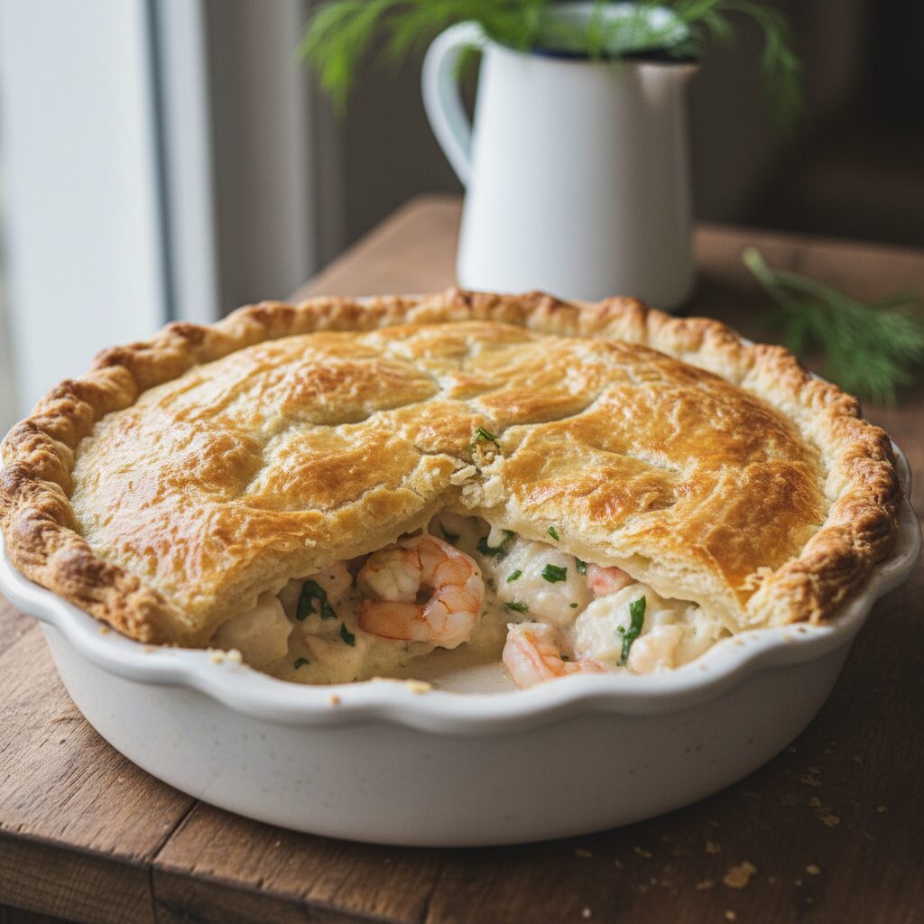 Seafood Pie with Local White Fish — Western Australia, Australia