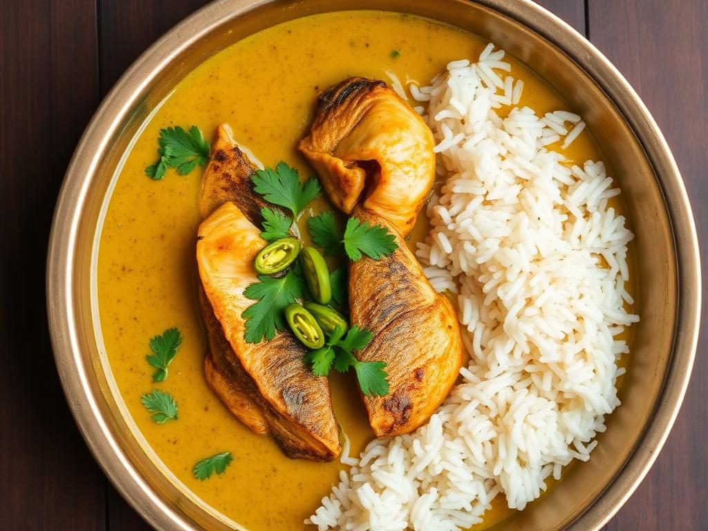 Mithila Fish Curry with Mustard (Machh Ka Sarson Jhor) — Bihar, India