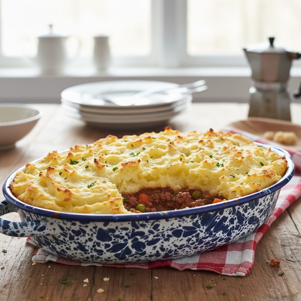 Farmhouse Beef and Potato Pie — Alberta, Canada