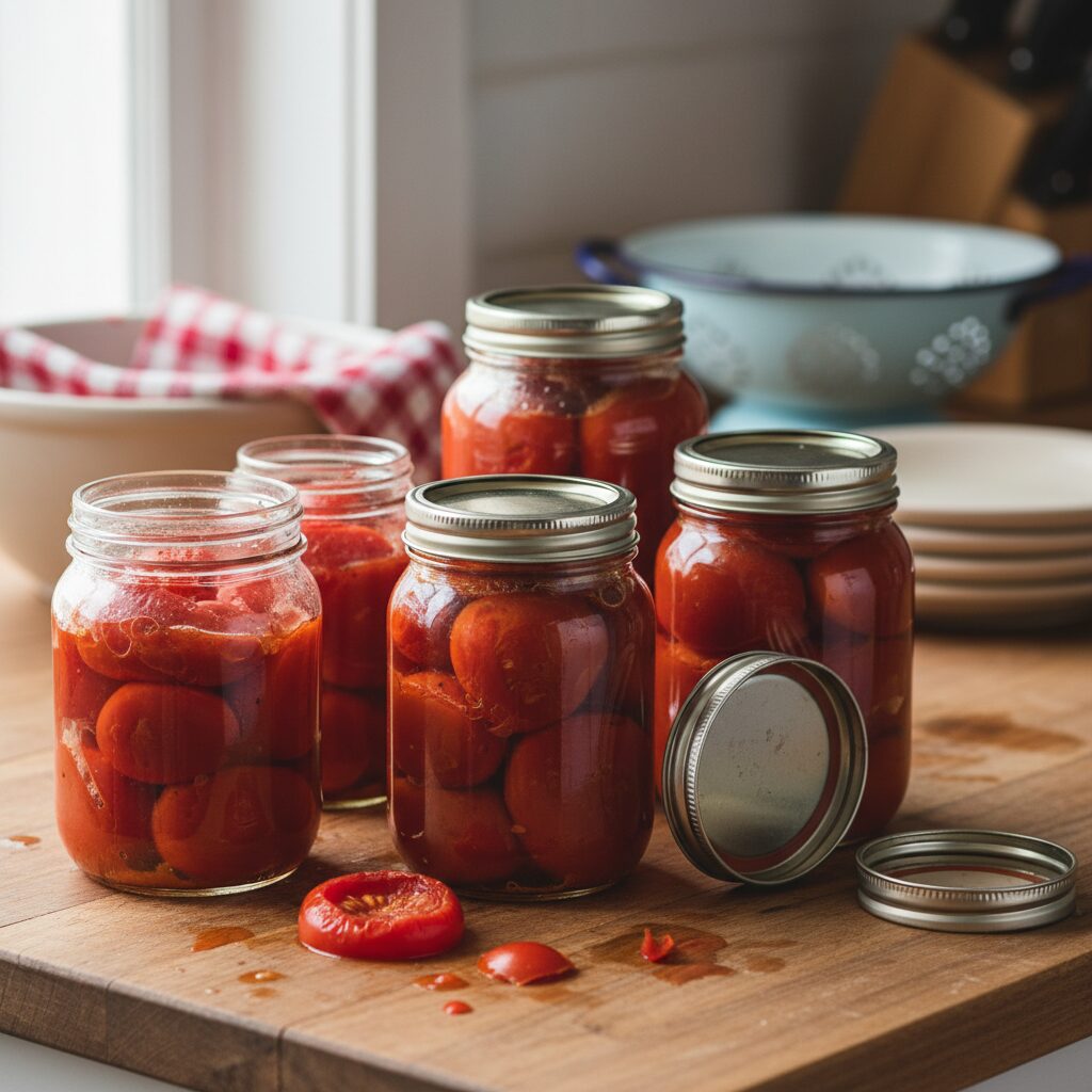 Home-Canned Tomatoes — Alberta, Canada