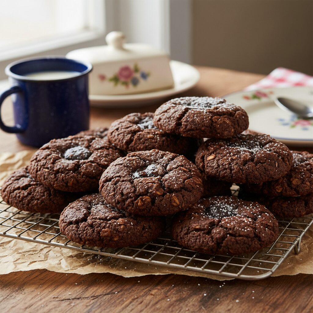Oatmeal Molasses Cookies — Alberta, Canada