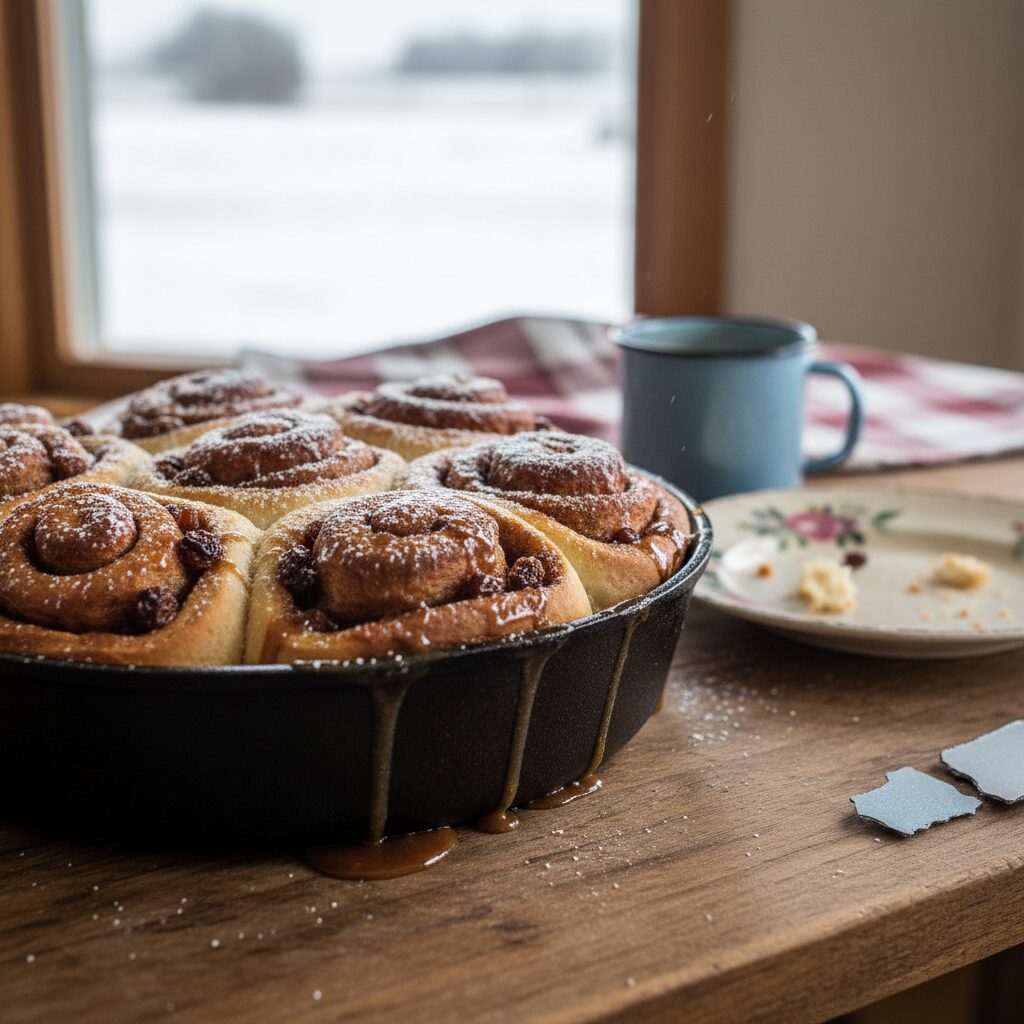 Prairie Cinnamon Buns โ Alberta, Canada