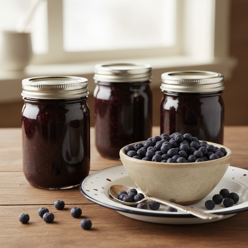 Saskatoon Berry Jam — Alberta, Canada