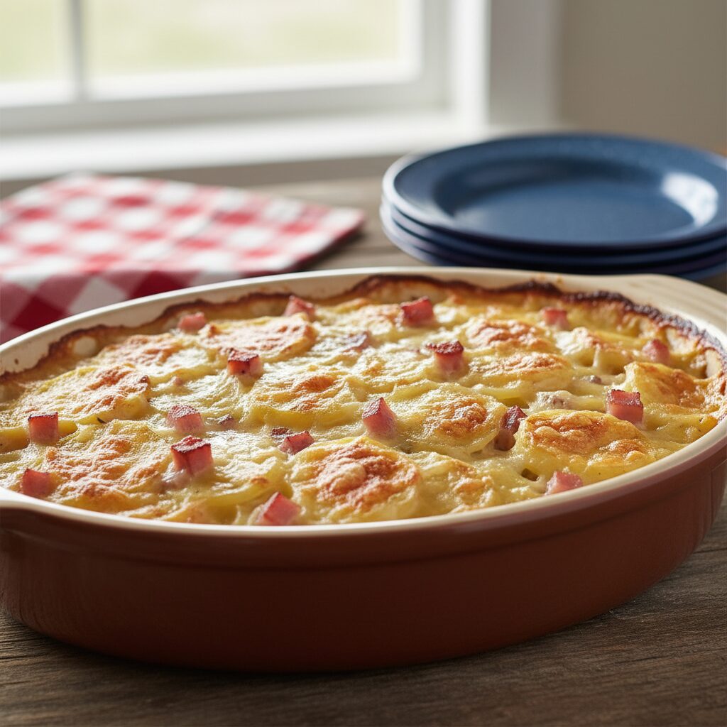 Scalloped Potatoes with Ham — Alberta, Canada
