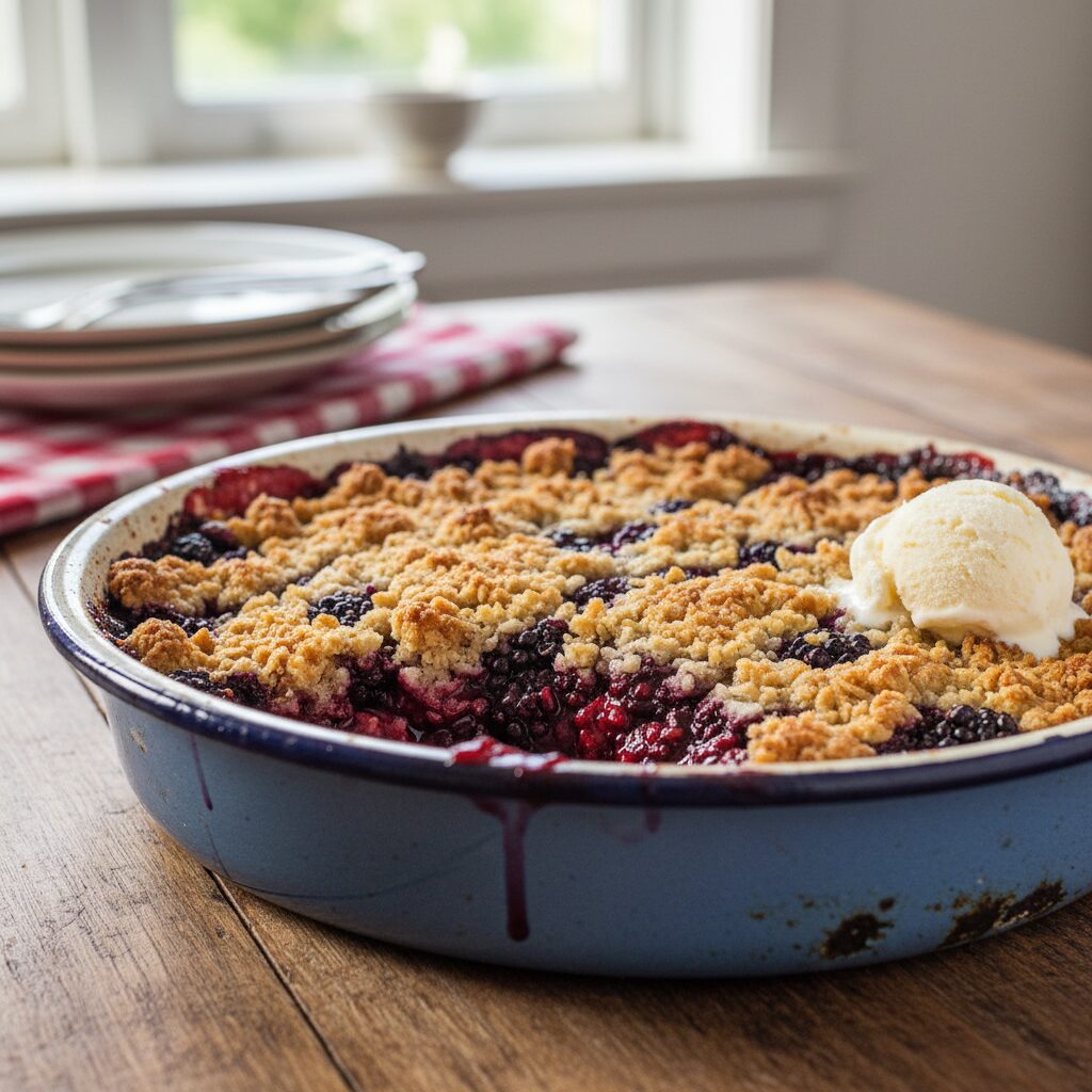 Blackberry Crumble — British Columbia, Canada