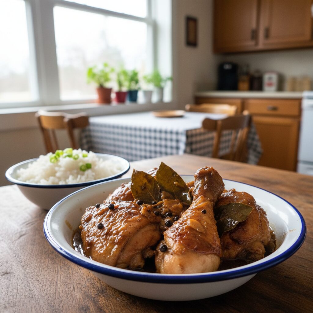Filipino Canadian Chicken Adobo — British Columbia, Canada