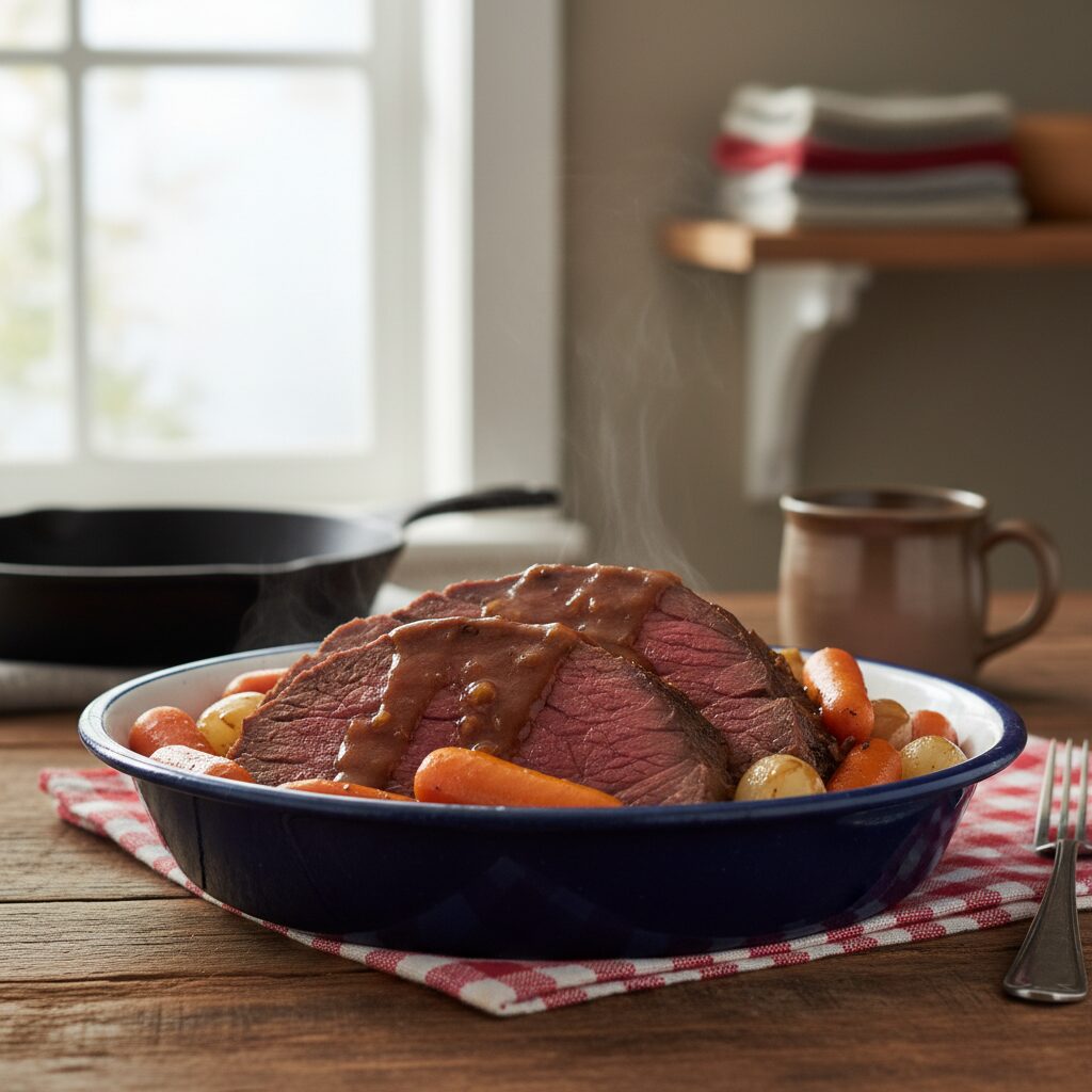Bison Pot Roast — Manitoba, Canada