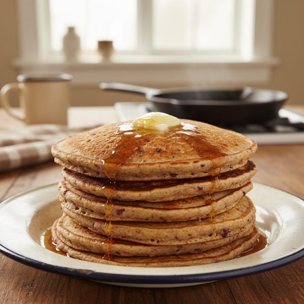 Red River Cereal Pancakes — Manitoba, Canada