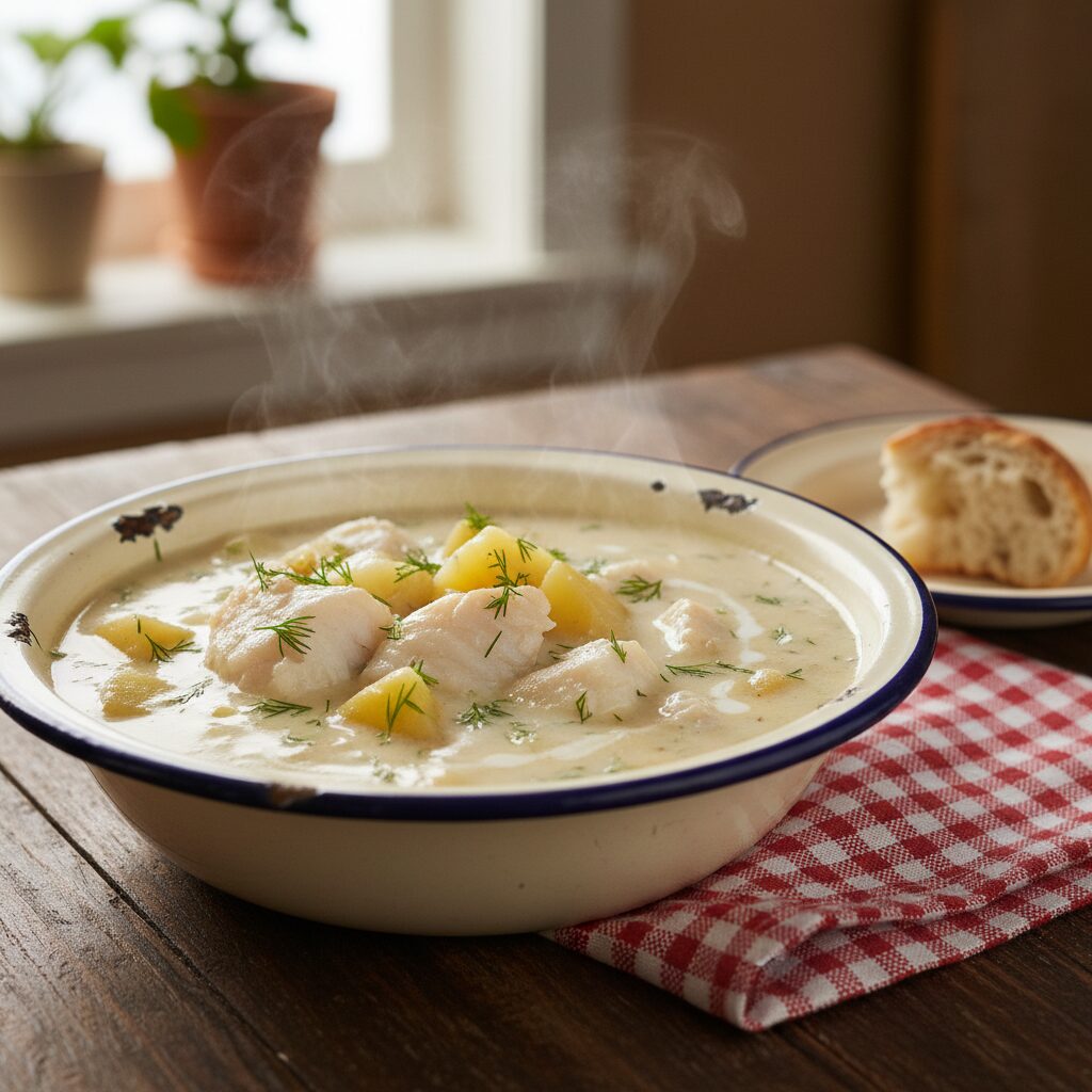 Whitefish Chowder — Manitoba, Canada