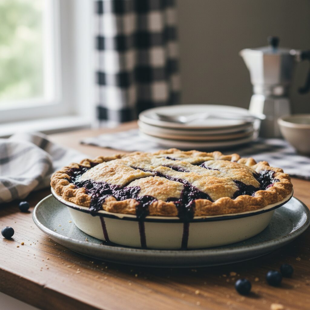 Manitoba Wild Blueberry Pie — Manitoba, Canada
