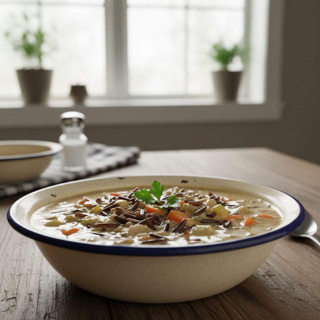 Manitoba Wild Rice Soup — Manitoba, Canada